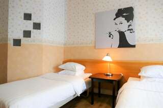 Хостелы Linnanpiha Bed & Breakfast Раума Двухместный номер с 2 отдельными кроватями и собственной ванной комнатой-11